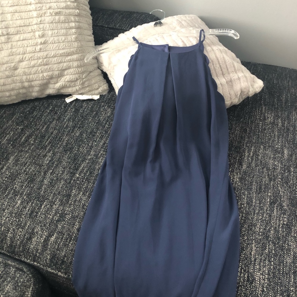 Navy blue dress